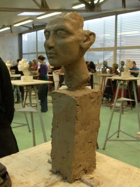 Nefertiti (trois-quarts face gauche)